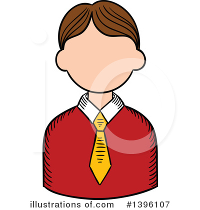 Royalty-Free (RF) Teacher Clipart Illustration by Vector Tradition SM - Stock Sample #1396107