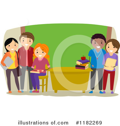 Royalty-Free (RF) Teachers Clipart Illustration by BNP Design Studio - Stock Sample #1182269
