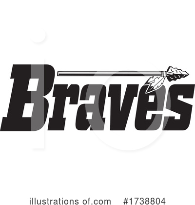 Braves Clipart #1738804 by Johnny Sajem