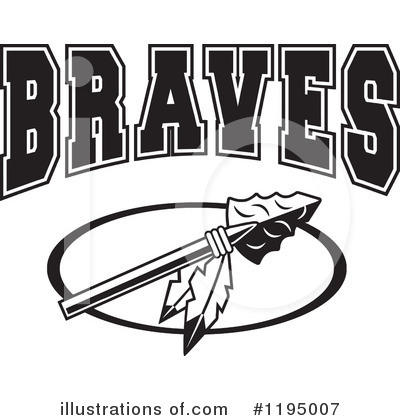 Braves Clipart #1195007 by Johnny Sajem