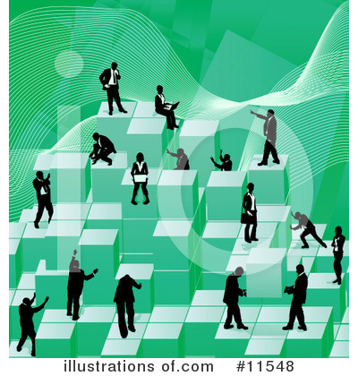 Royalty-Free (RF) Teamwork Clipart Illustration by AtStockIllustration - Stock Sample #11548