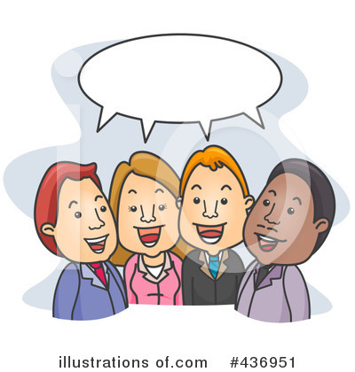 Royalty-Free (RF) Teamwork Clipart Illustration by BNP Design Studio - Stock Sample #436951
