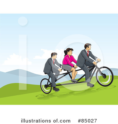 Bicycle Clipart #85027 by David Rey