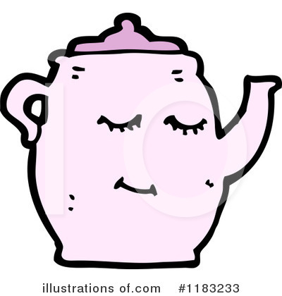 Royalty-Free (RF) Teapot Clipart Illustration by lineartestpilot - Stock Sample #1183233