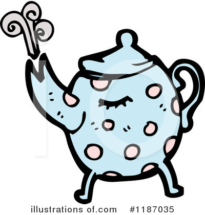 Royalty-Free (RF) Teapot Clipart Illustration by lineartestpilot - Stock Sample #1187035