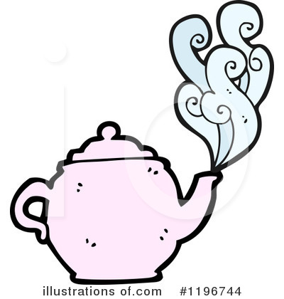 Royalty-Free (RF) Teapot Clipart Illustration by lineartestpilot - Stock Sample #1196744