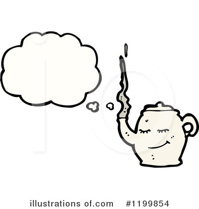 Royalty-Free (RF) Teapot Clipart Illustration by lineartestpilot - Stock Sample #1199854