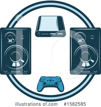Royalty-Free (RF) Technology Clipart Illustration by Vector Tradition SM - Stock Sample #1582585