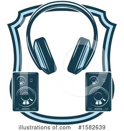 Speaker Clipart #1582639 by Vector Tradition SM