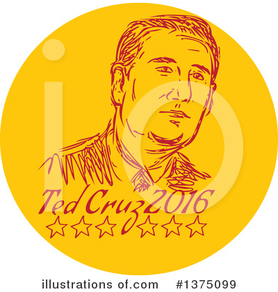 Royalty-Free (RF) Ted Cruz Clipart Illustration by patrimonio - Stock Sample #1375099