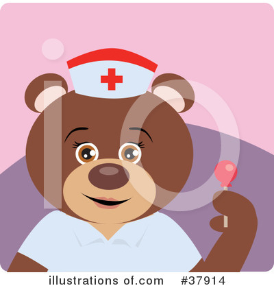 Bear Clipart #37914 by Dennis Holmes Designs