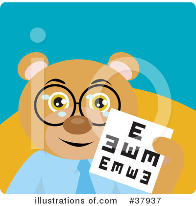 Royalty-Free (RF) Teddy Bear Character Clipart Illustration by Dennis Holmes Designs - Stock Sample #37937