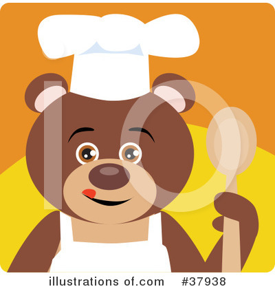 Chef Clipart #37938 by Dennis Holmes Designs