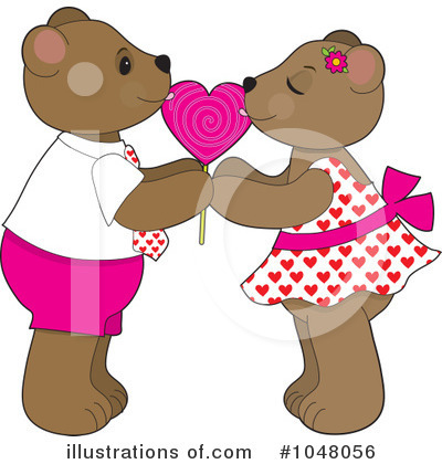 Teddy Bears Clipart #1048056 by Maria Bell