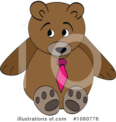 Royalty-Free (RF) Teddy Bear Clipart Illustration by Andrei Marincas - Stock Sample #1060776