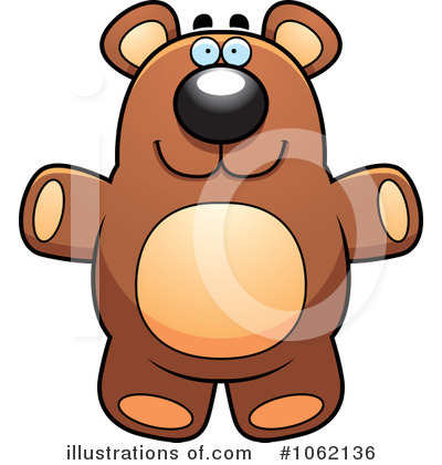 Royalty-Free (RF) Teddy Bear Clipart Illustration by Cory Thoman - Stock Sample #1062136