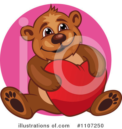 Royalty-Free (RF) Teddy Bear Clipart Illustration by Vector Tradition SM - Stock Sample #1107250