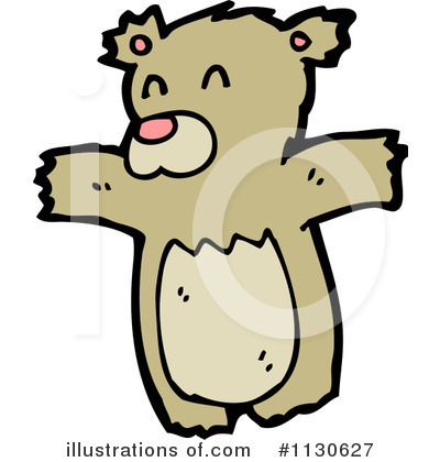 Royalty-Free (RF) Teddy Bear Clipart Illustration by lineartestpilot - Stock Sample #1130627