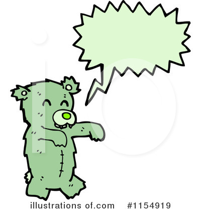 Royalty-Free (RF) Teddy Bear Clipart Illustration by lineartestpilot - Stock Sample #1154919