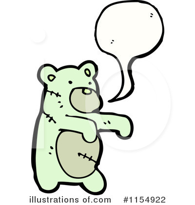 Royalty-Free (RF) Teddy Bear Clipart Illustration by lineartestpilot - Stock Sample #1154922