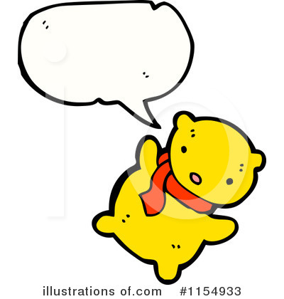 Royalty-Free (RF) Teddy Bear Clipart Illustration by lineartestpilot - Stock Sample #1154933