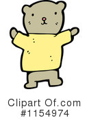 Teddy Bear Clipart #1154974 by lineartestpilot