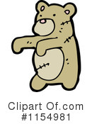 Teddy Bear Clipart #1154981 by lineartestpilot