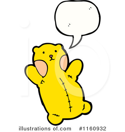 Royalty-Free (RF) Teddy Bear Clipart Illustration by lineartestpilot - Stock Sample #1160932