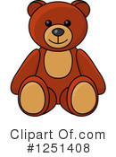 Teddy Bear Clipart #1251408 by Vector Tradition SM