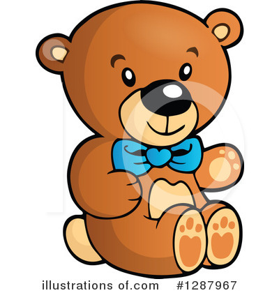 Teddy Bears Clipart #1287967 by visekart