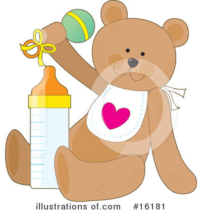Baby Rattle Clipart #16181 by Maria Bell