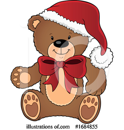 Royalty-Free (RF) Teddy Bear Clipart Illustration by visekart - Stock Sample #1684855