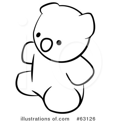 Teddy Bear Clipart #63126 by Leo Blanchette