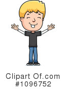 Teen Boy Clipart #1096752 by Cory Thoman