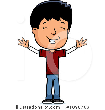 Royalty-Free (RF) Teen Boy Clipart Illustration by Cory Thoman - Stock Sample #1096766