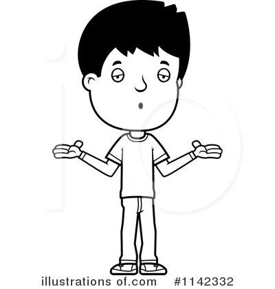 Royalty-Free (RF) Teen Boy Clipart Illustration by Cory Thoman - Stock Sample #1142332