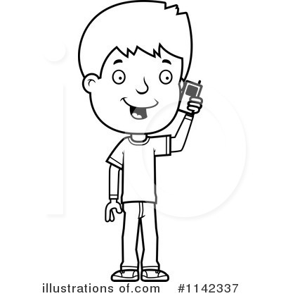 Royalty-Free (RF) Teen Boy Clipart Illustration by Cory Thoman - Stock Sample #1142337