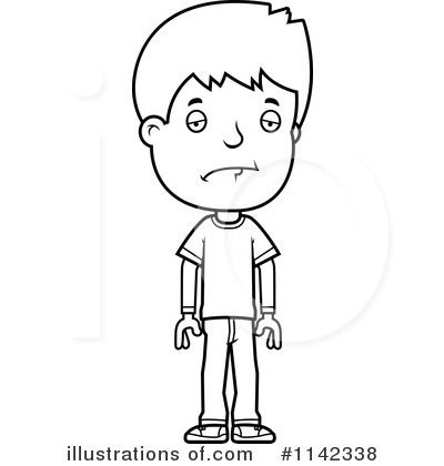 Royalty-Free (RF) Teen Boy Clipart Illustration by Cory Thoman - Stock Sample #1142338