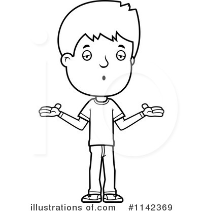 Royalty-Free (RF) Teen Boy Clipart Illustration by Cory Thoman - Stock Sample #1142369