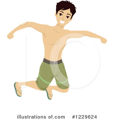 Royalty-Free (RF) Teen Boy Clipart Illustration by BNP Design Studio - Stock Sample #1229624
