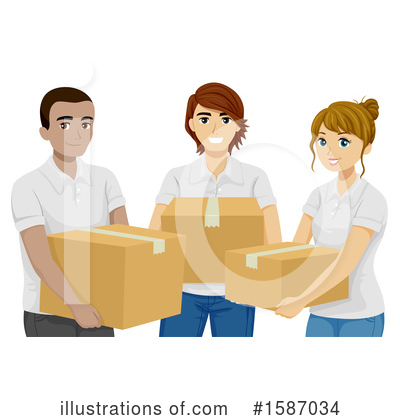 Volunteers Clipart #1587034 by BNP Design Studio