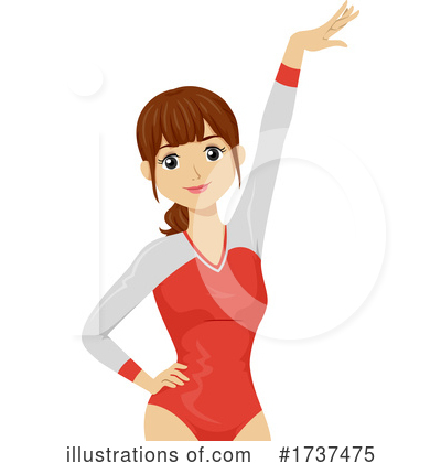 Gymnastics Clipart #1737475 by BNP Design Studio