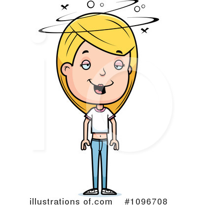 Royalty-Free (RF) Teen Girl Clipart Illustration by Cory Thoman - Stock Sample #1096708