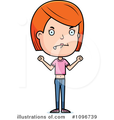 Teenager Clipart #1096739 by Cory Thoman