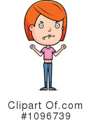 Teen Girl Clipart #1096739 by Cory Thoman