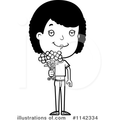 Royalty-Free (RF) Teen Girl Clipart Illustration by Cory Thoman - Stock Sample #1142334