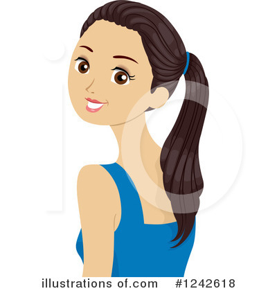 Royalty-Free (RF) Teen Girl Clipart Illustration by BNP Design Studio - Stock Sample #1242618