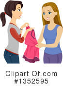 Teen Girl Clipart #1352595 by BNP Design Studio