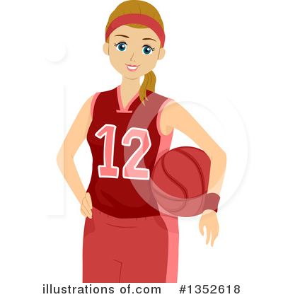 Basketball Player Clipart #1352618 by BNP Design Studio