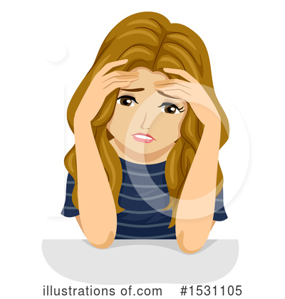 Stressed Clipart #1531105 by BNP Design Studio